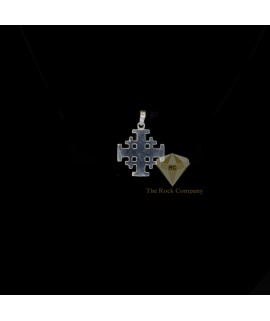 Sterling Silver Jerusalem Cross