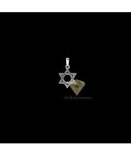 Sterling Silver Star Of David Pendant