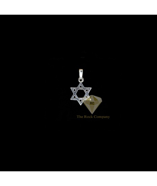 Sterling Silver Star Of David Pendant