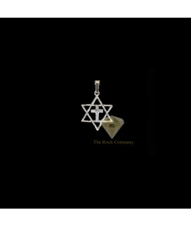 Sterling Silver Star Of David Pendant