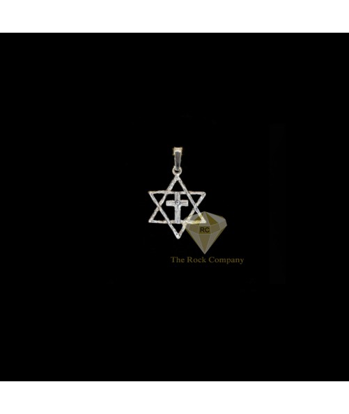 Sterling Silver Star Of David Pendant