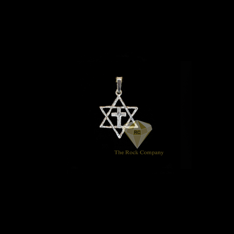 Sterling Silver Star Of David Pendant