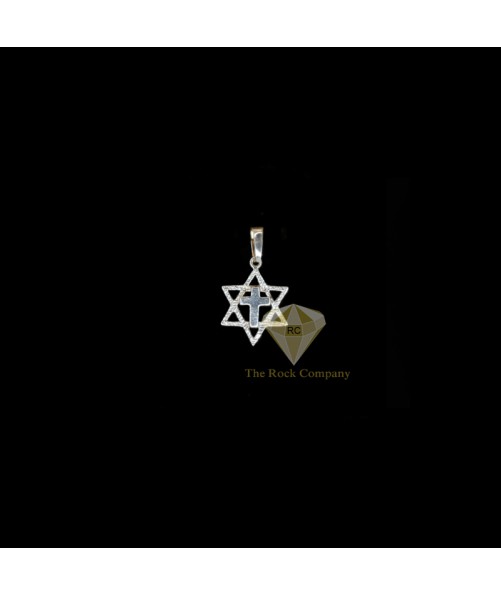 Sterling Silver Star Of David Pendant