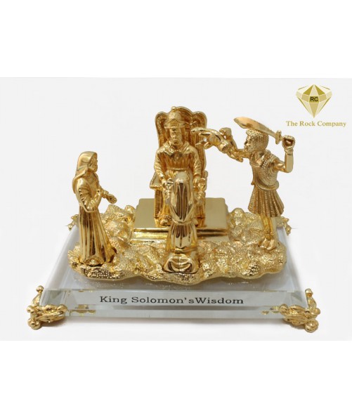 King Salomon's wisdom (gold plated)