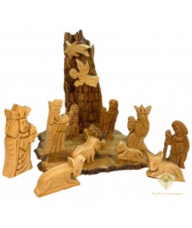 Christmas Nativity Set Olive Wood