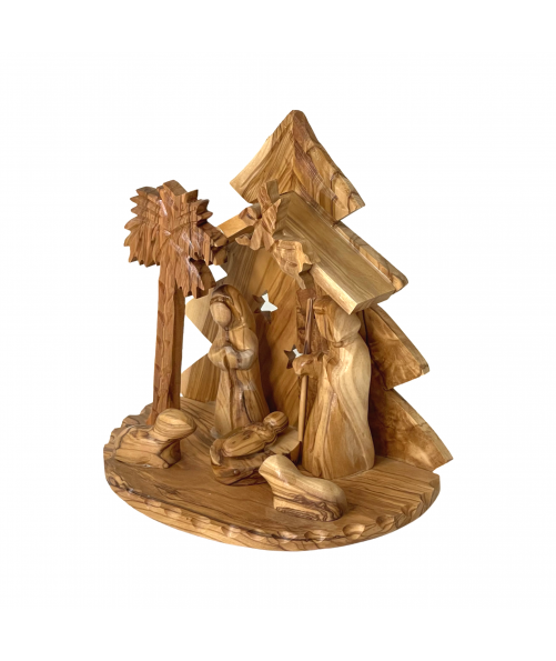 Christmas Nativity Scene olive wood handmade in Bethlehem