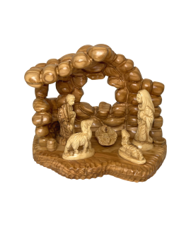 Christmas Nativity Scene olive wood hand carved