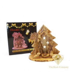 Christmas Nativity Scene olive wood handmade in Bethlehem