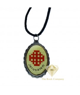 Jerusalem Cross Pendant Chain